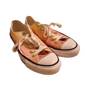 Rare Converse All Star Chuck Taylor Pastel Watercolor Sneakers